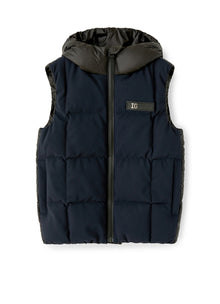 Boys | Down Vest with Sensitive Fabrics | Deep Blue