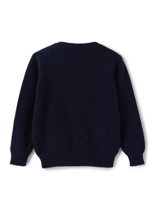 Boys | Christmas Sweater with Snowman | Blue