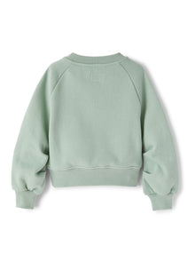 Girls | Snow Sweatshirt with Gathered Sleeves | Lake