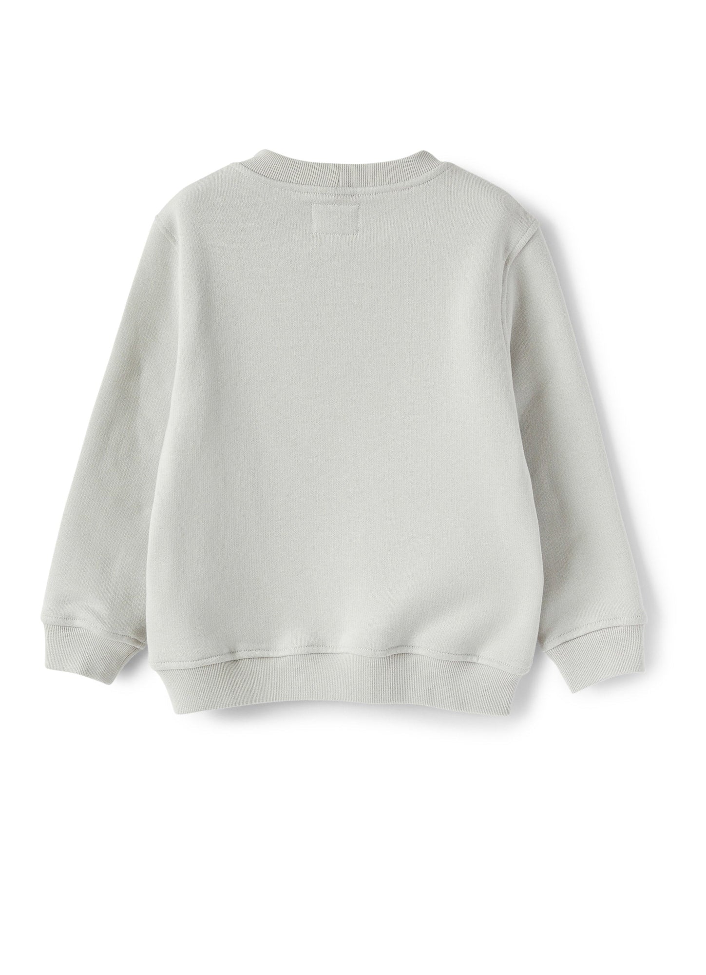 Boys | Sweatshirt with Rubberised Print | Gray Perla Gray Sorapis