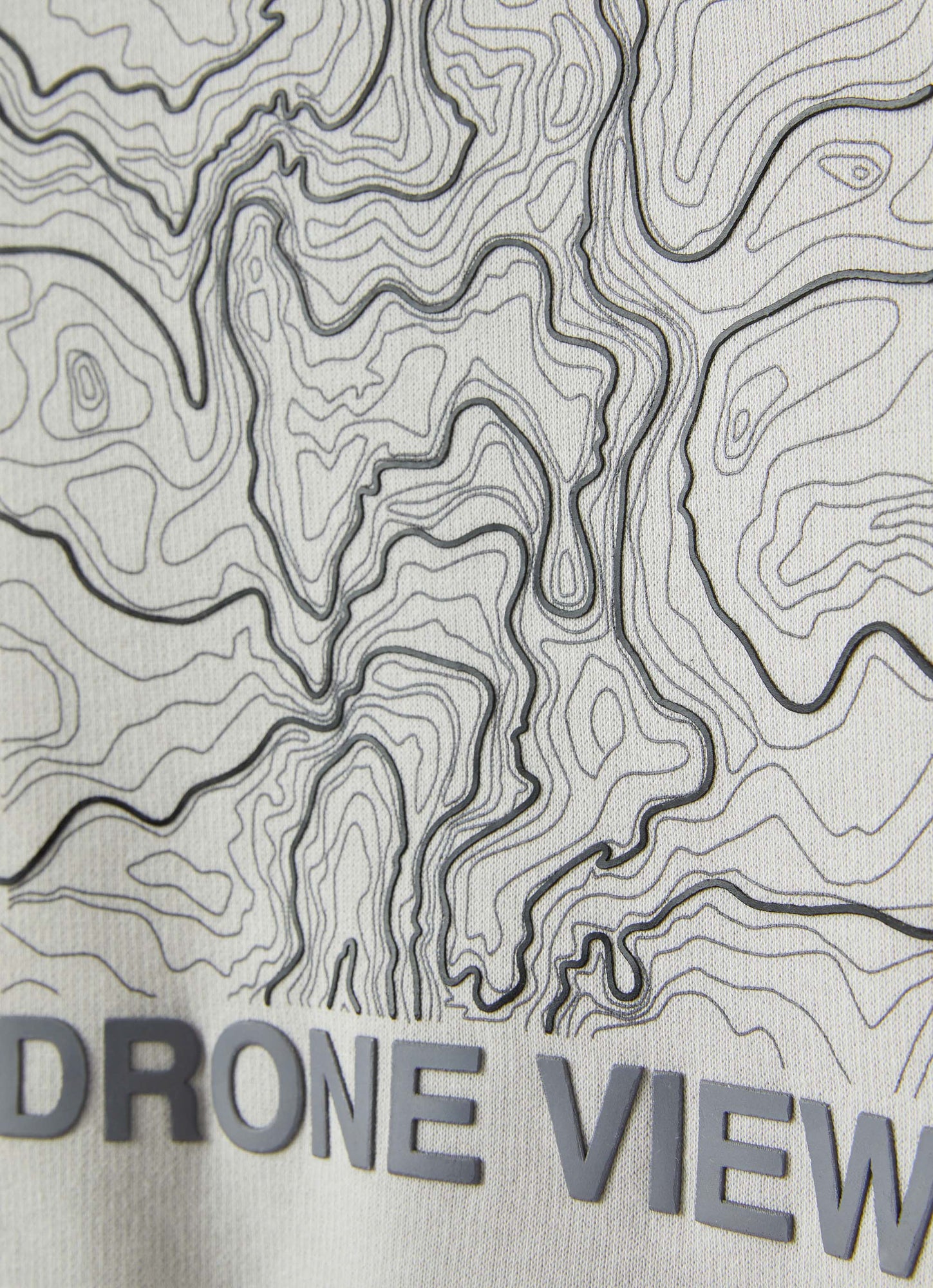 Boys | Sweatshirt with Rubberised Print | Gray Perla Gray Sorapis