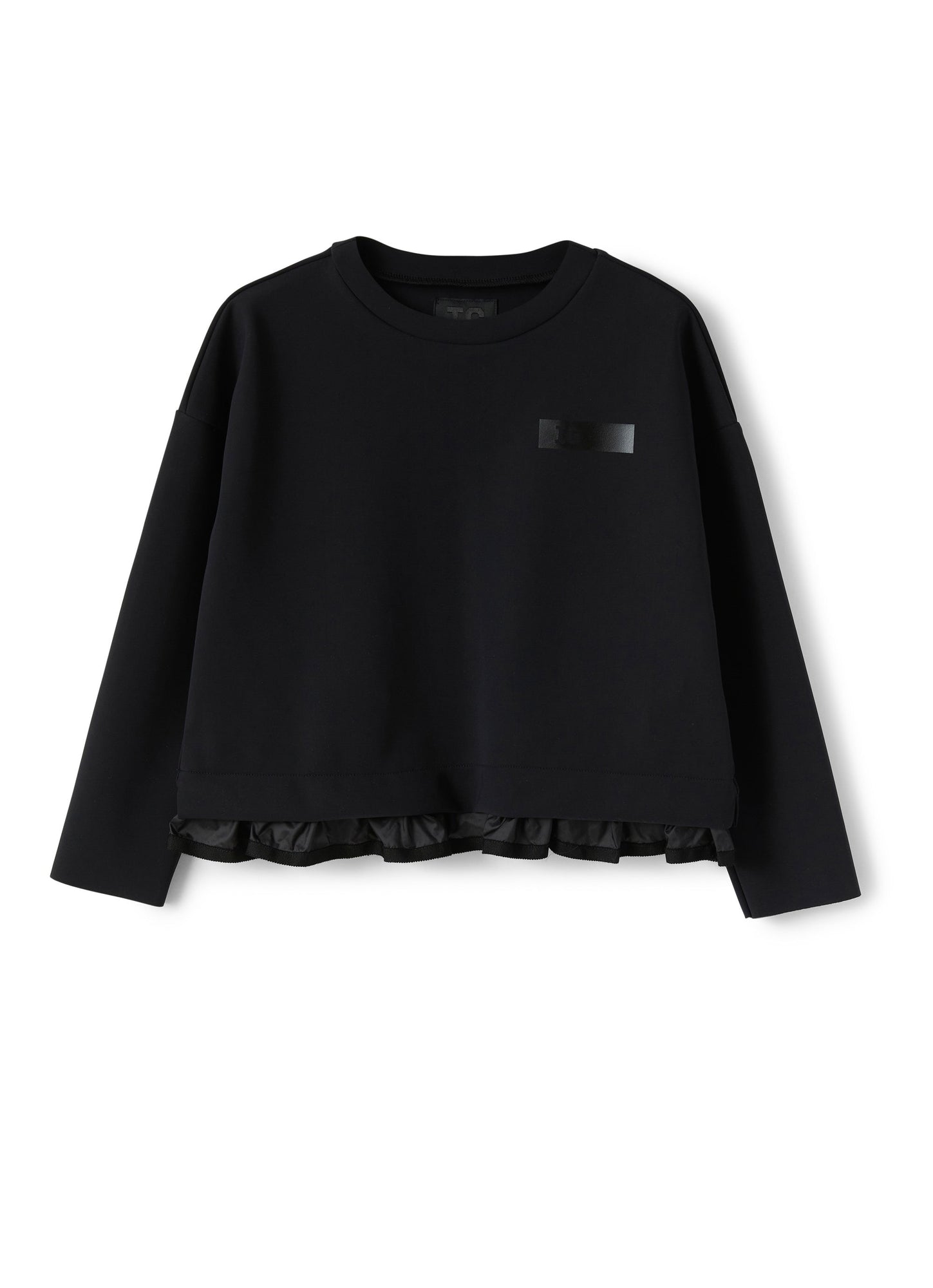 Girls | Sensitive Fabric Black Sweatshirt | Black