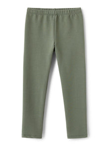 Girls | Fleece Leggings | Muschio