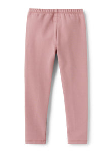 Girls | Fleece Leggings | Pink Erica