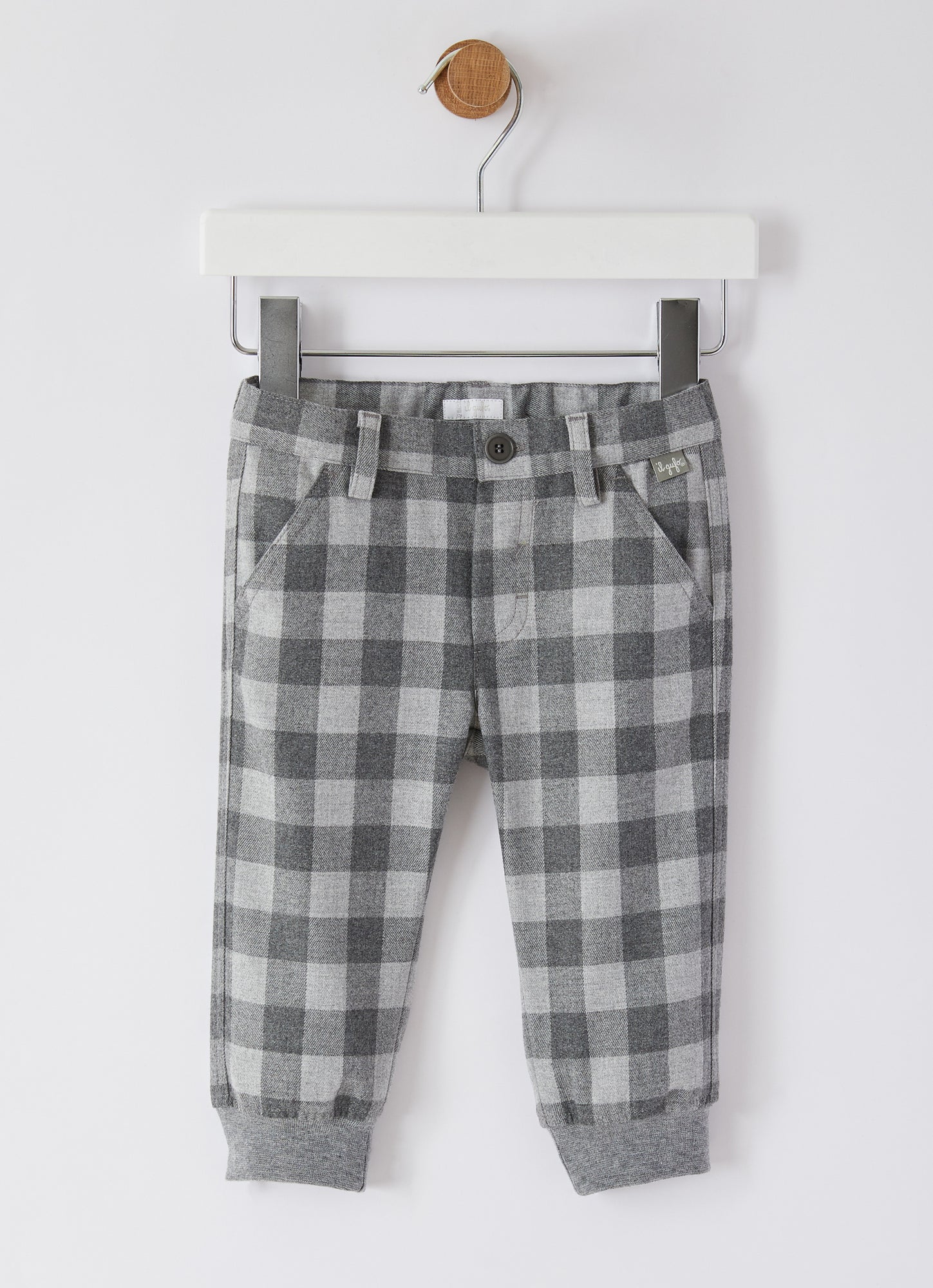 Checkered Tecnowool Shorts | Brina