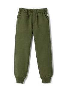 Boys | Fleece Jogger Trousers | Fir Green