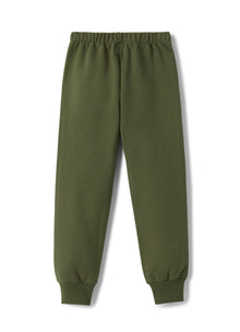 Boys | Fleece Jogger Trousers | Fir Green