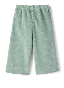 Girls | Corduroy Culotte Trousers | Lake