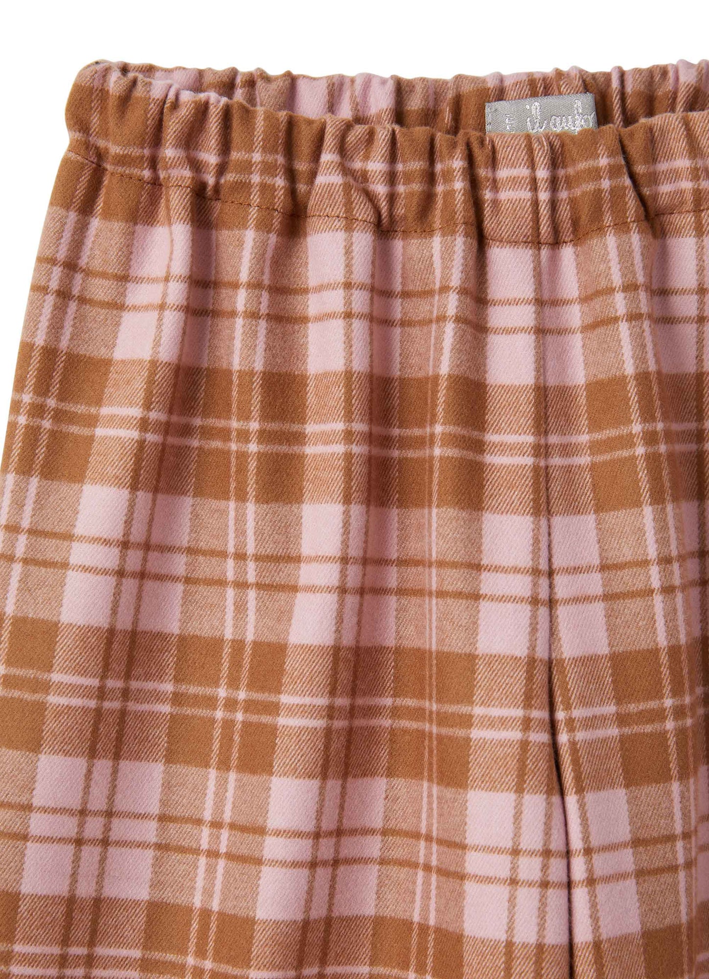 Girls | Check Tecnowool Culotte Trousers | Lichene