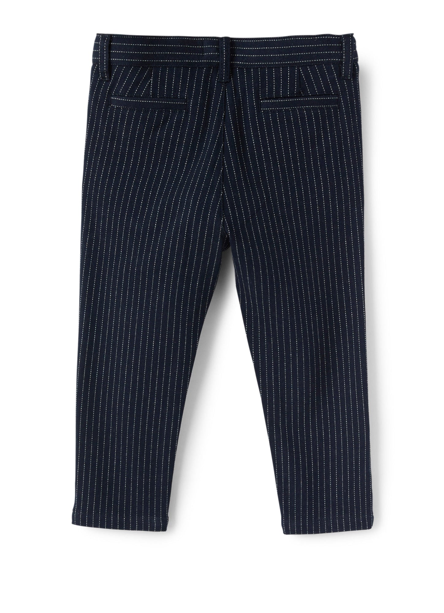 Boys | Pinstripe Jersey Trousers | Blue