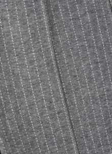 Girls | Pinstripe Cropped Flare Trousers | Iron Grey