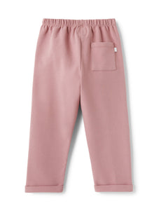 Girls | Stretch Fleece Trousers | Pink Erica