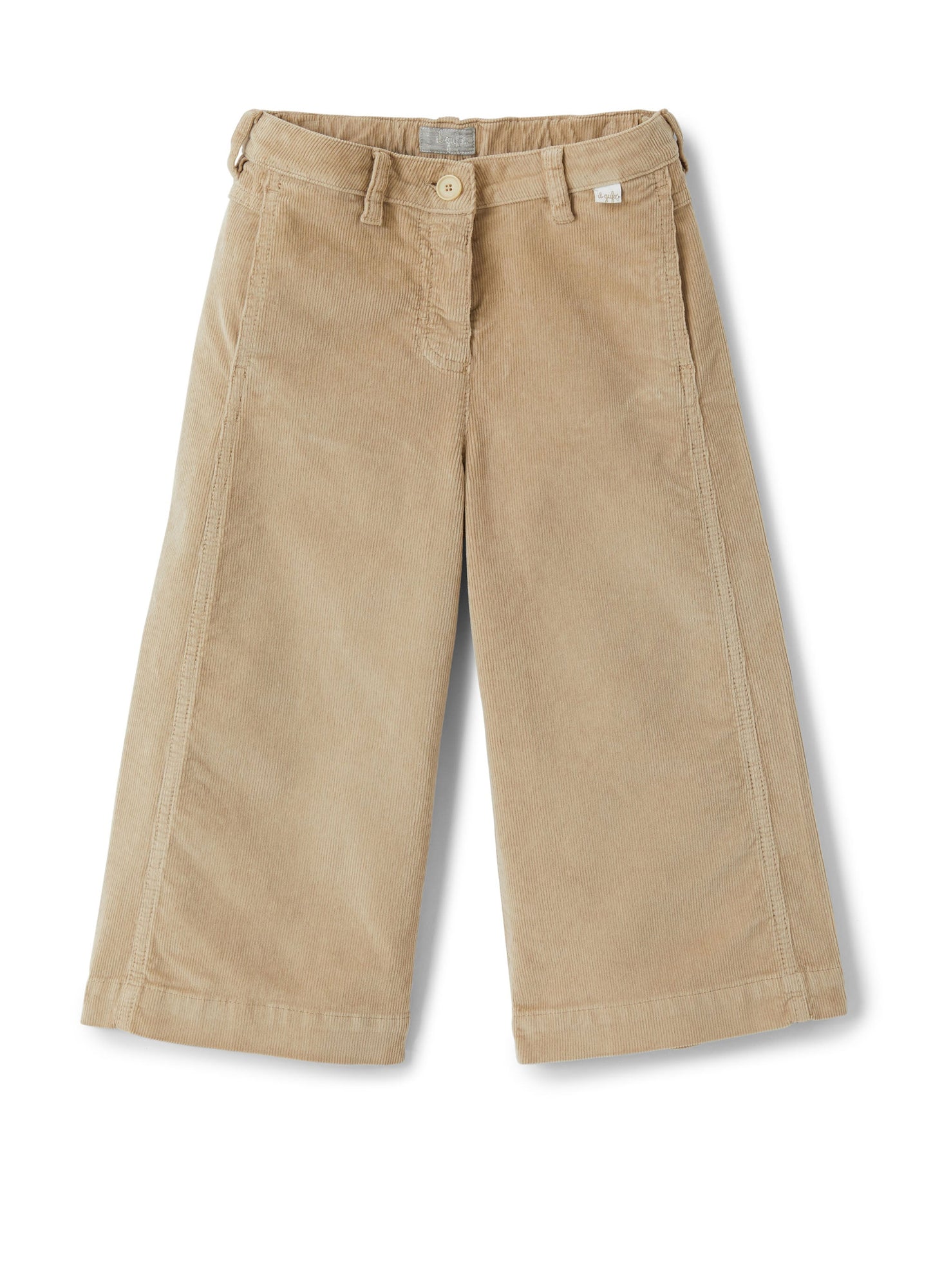 Girls | Wide Leg Velvet Trousers | Birch