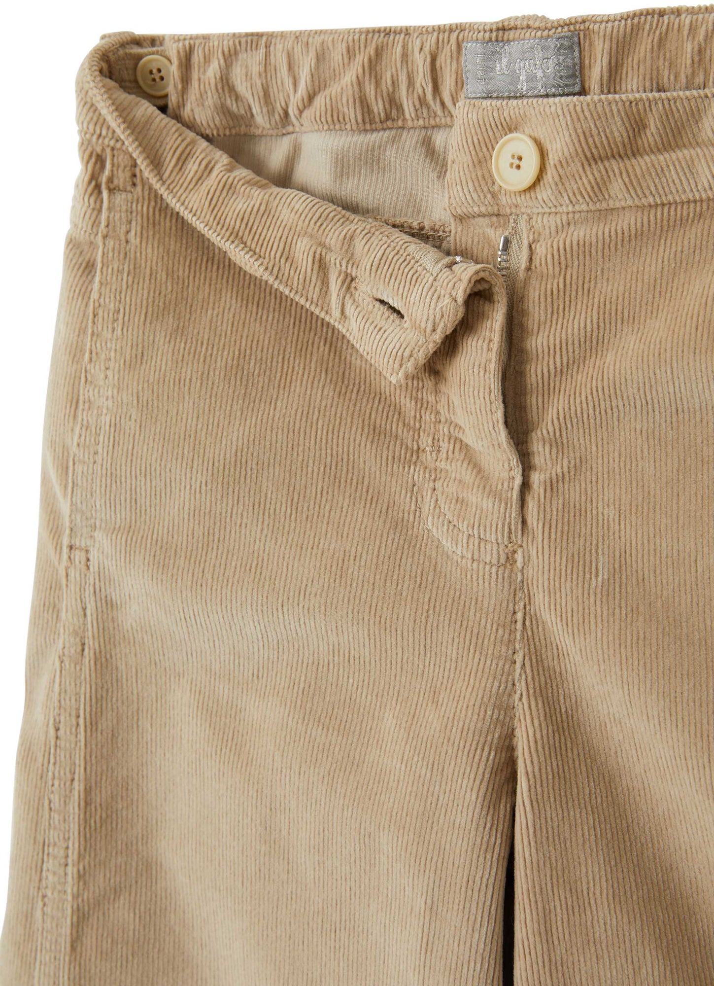 Girls | Wide Leg Velvet Trousers | Birch