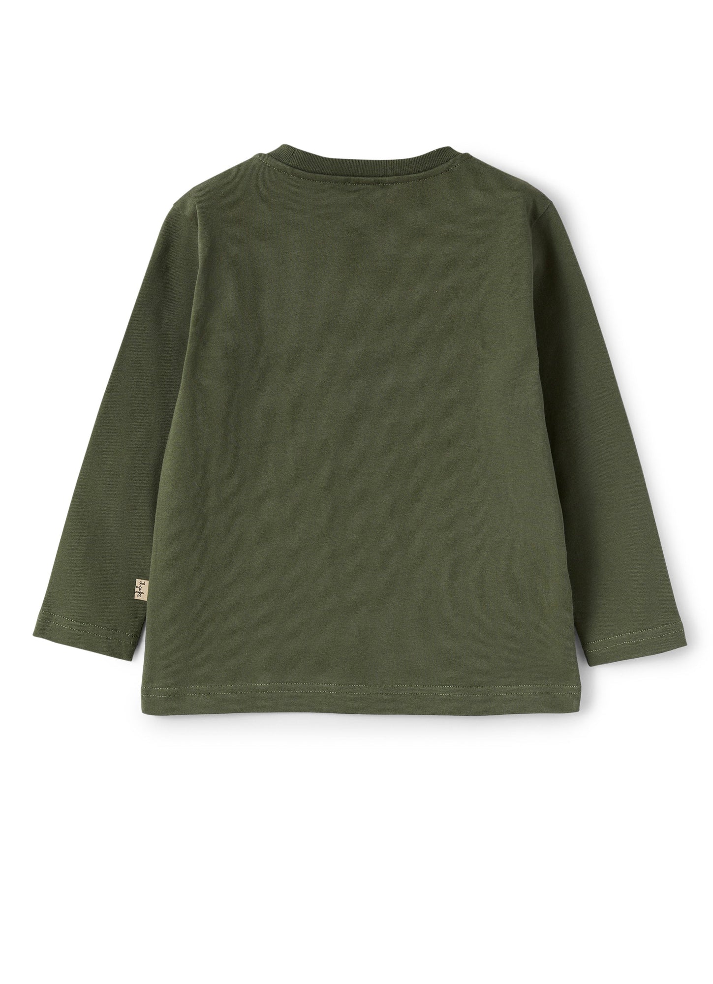 Boys | Cotton T-Shirt with Cyclist Print | Abete Argenteo Lichene