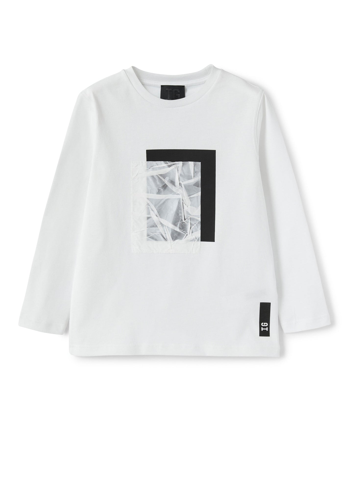 Boys | T-Shirt with Water and Nylon Print | Neve Onice