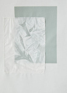 Girls | T-Shirt with Water and Nylon Print | White Sage