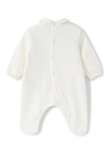 Baby Girls | Fleece Onesie with Bunny | Milk Milk
