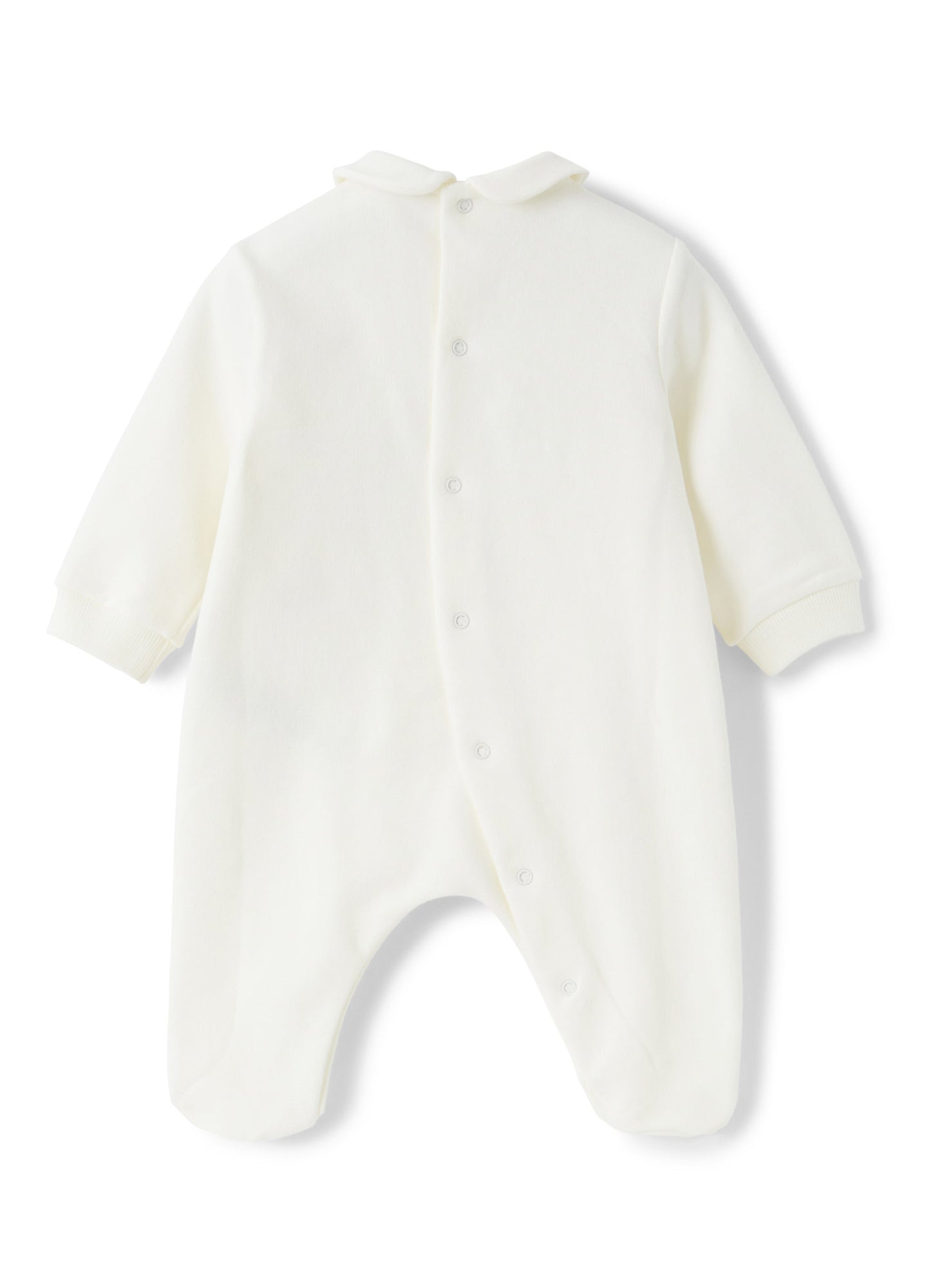 Baby Girls | Fleece Onesie with Bunny | Milk Milk