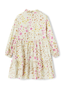 Girls | Flounced Dress with Floral Print | Birch