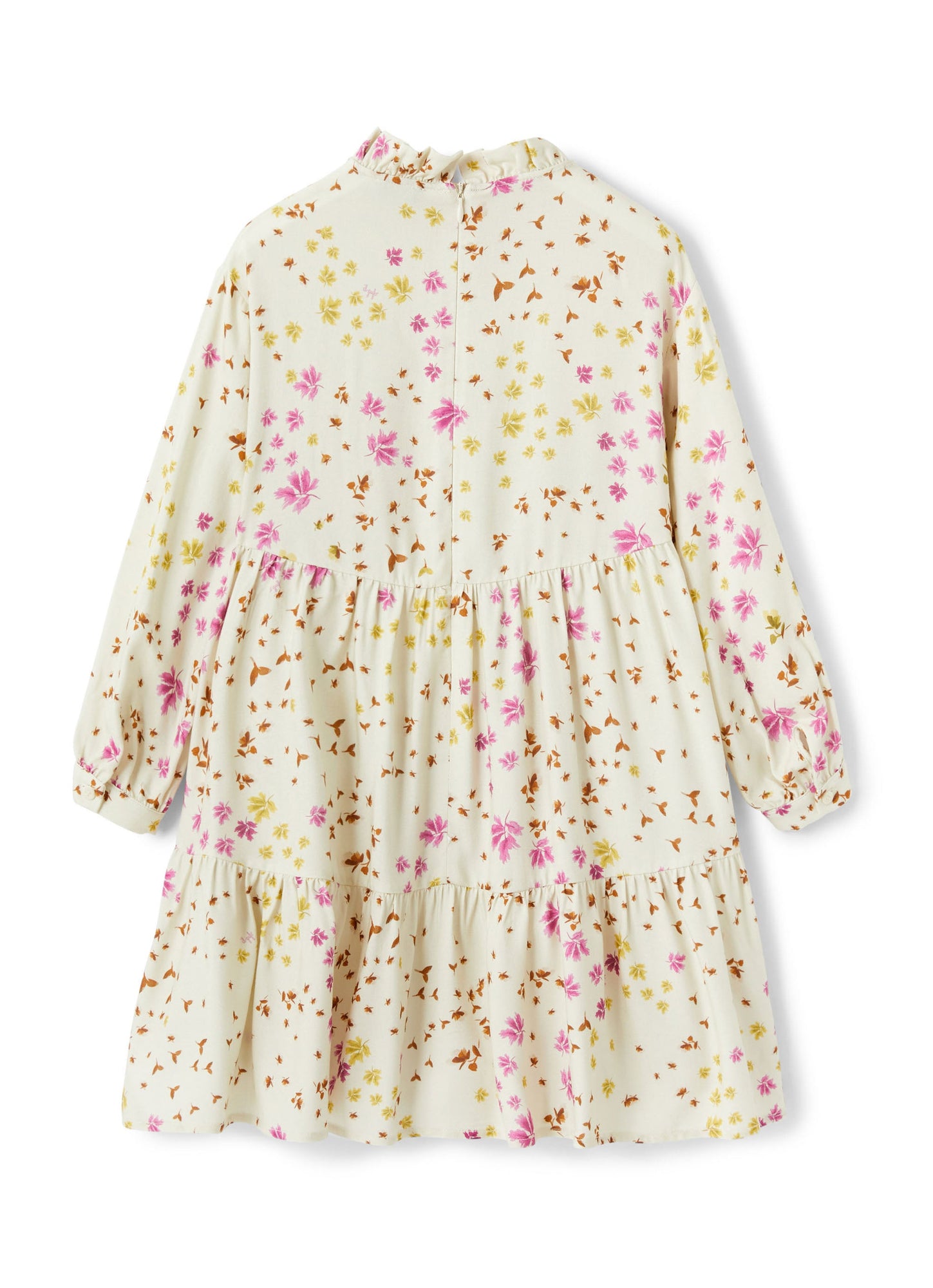 Girls | Flounced Dress with Floral Print | Birch