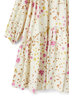 Girls | Flounced Dress with Floral Print | Birch