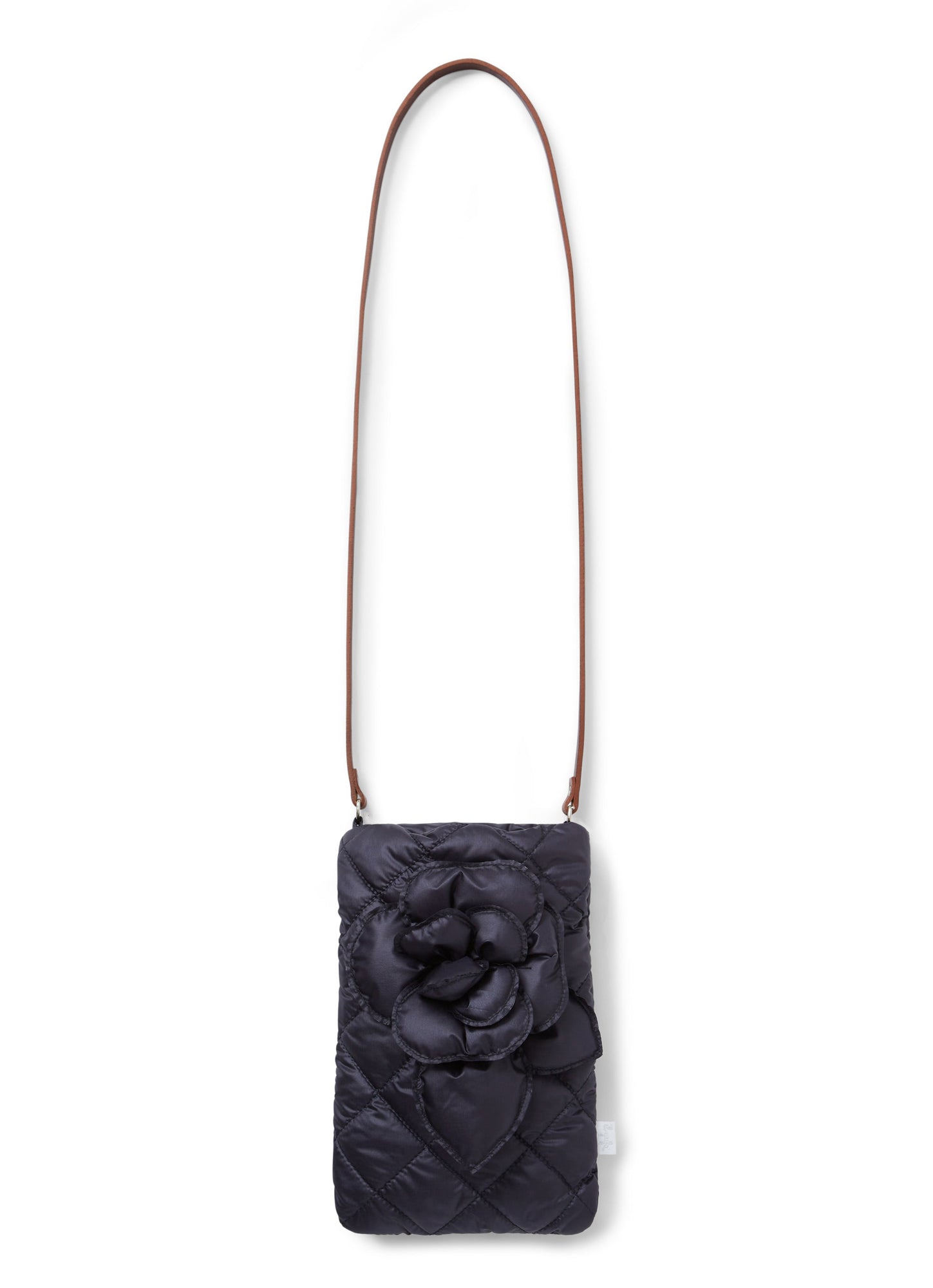 Girls | Handbag with Padded Flower | Blue Blue