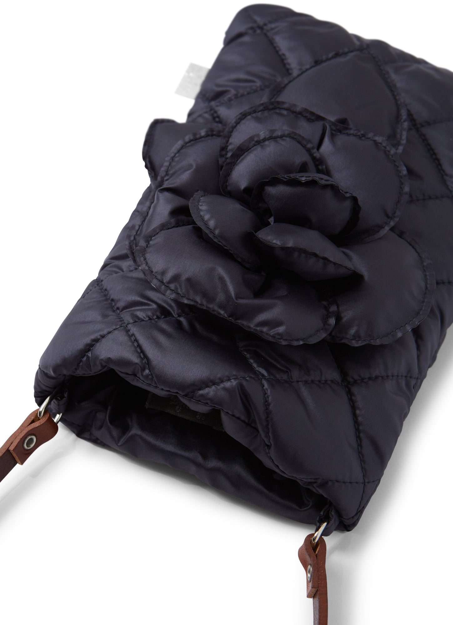 Girls | Handbag with Padded Flower | Blue Blue