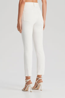 High Rise Straight Crop Jean | Natural