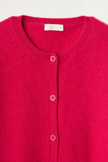 Cashmere Cardigan | Fuchsia