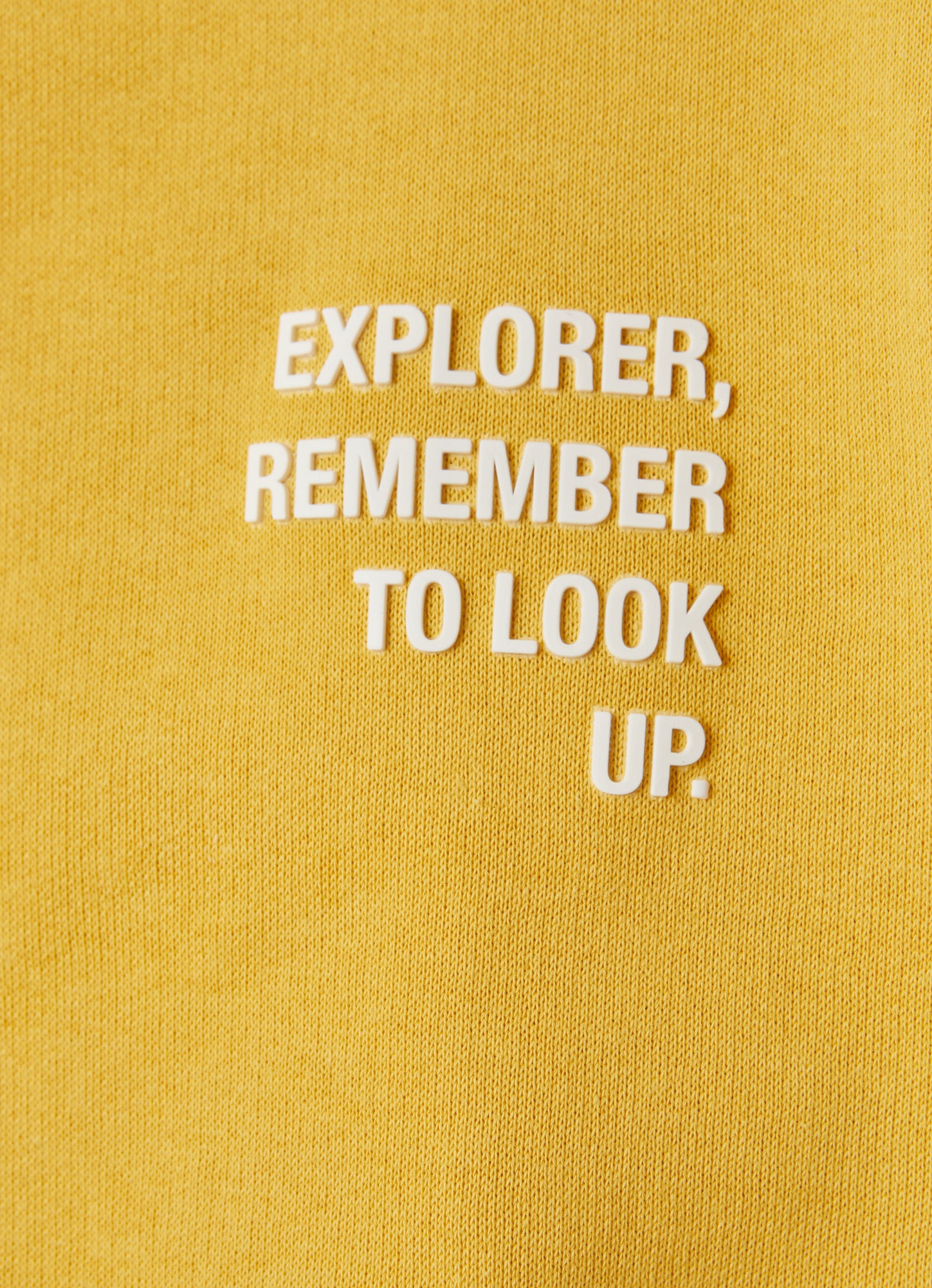Color-Block Crew Neck Sweatshirt | Yellow/Nut