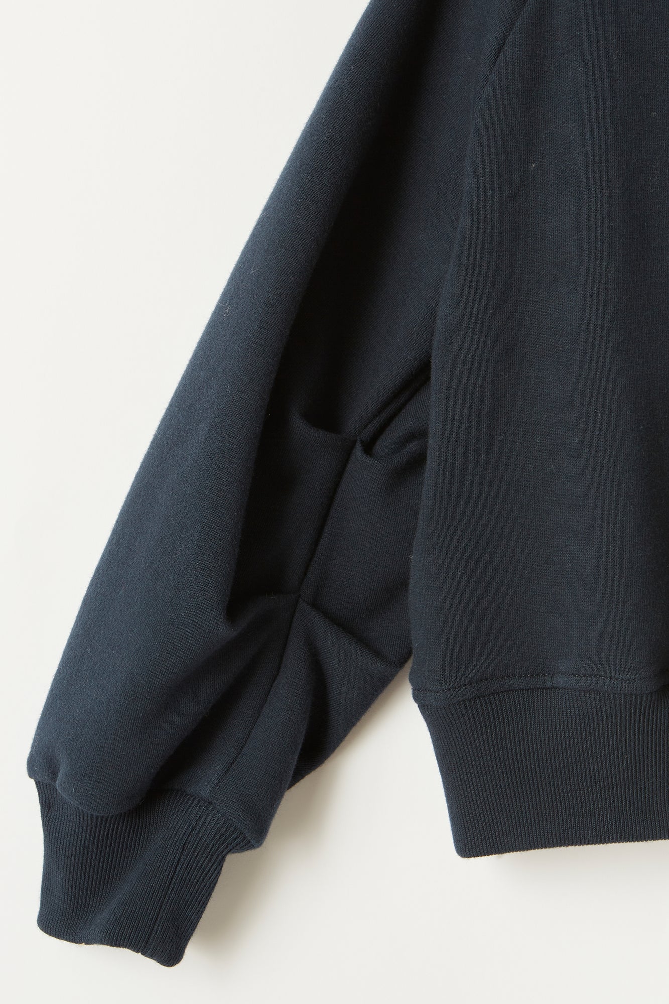 Crew Neck Sweatshirt with Stars | Navy Blue/Dragon Green
