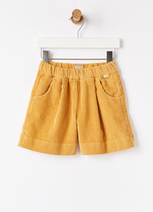 Corduroy Shorts | Amber