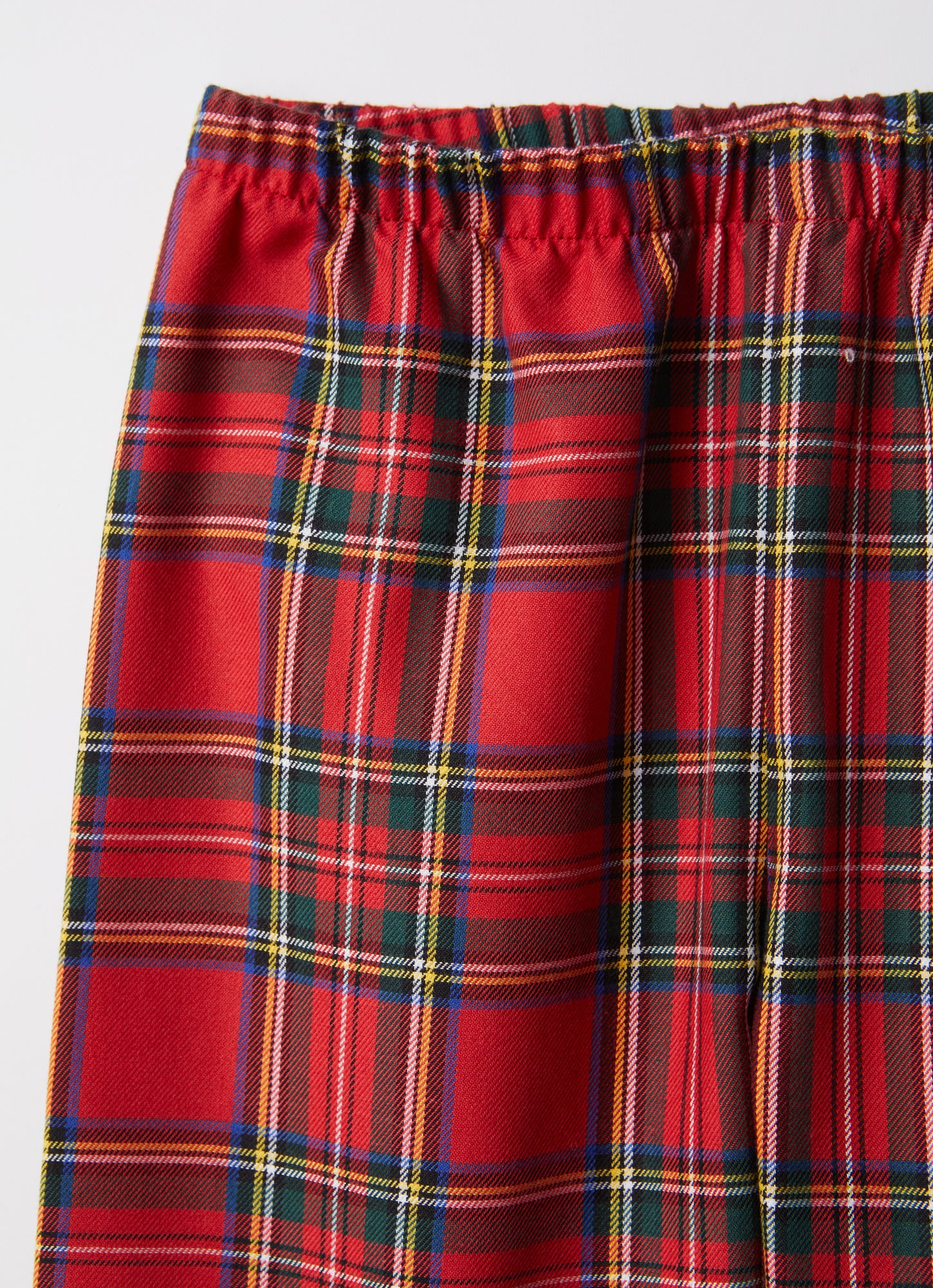Boys Tartan Check Pyjamas | Berry Red