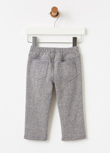 Baby Boys Herringbone Trousers | Blue