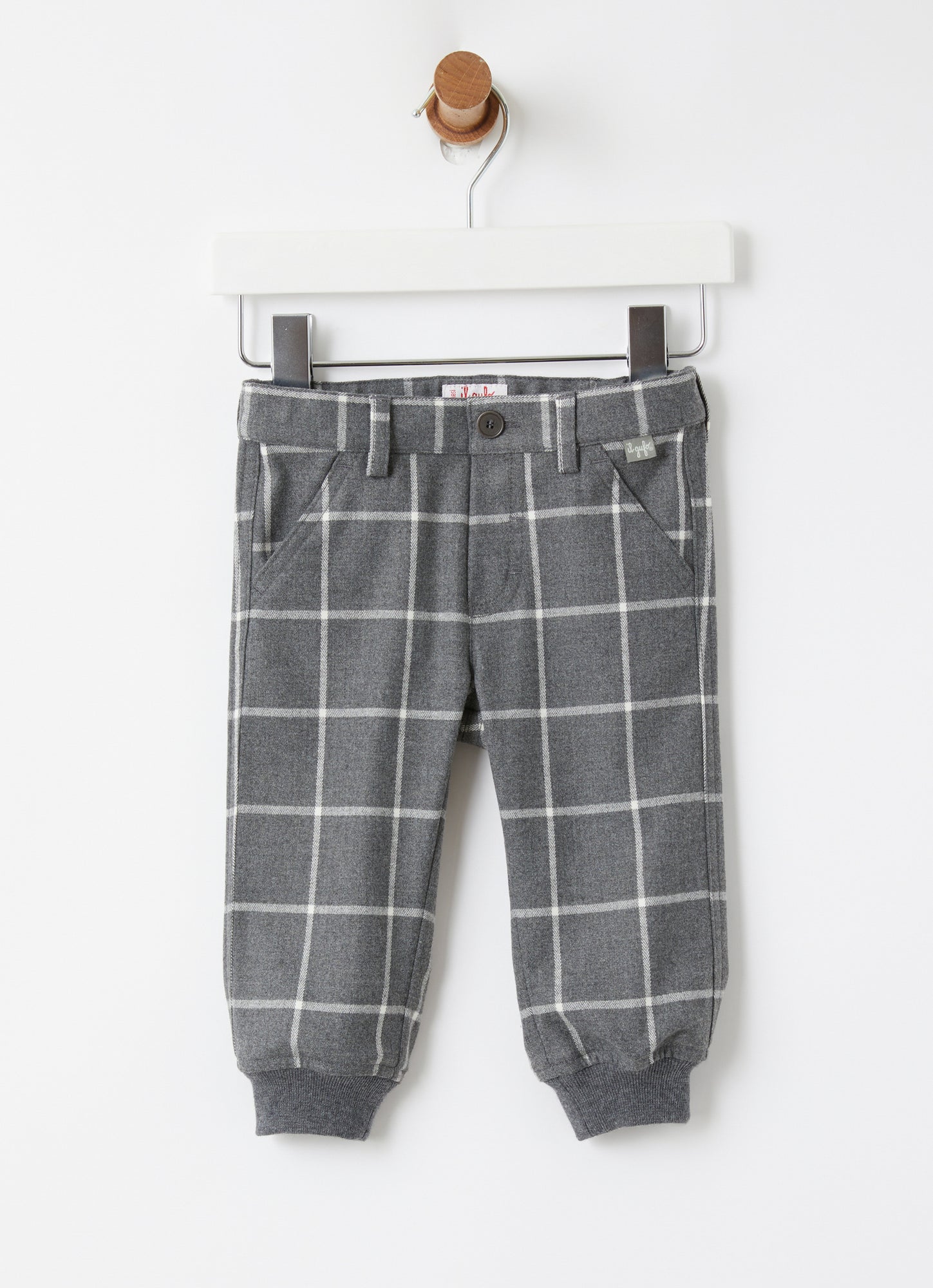 Cuffed Corduroy Trousers | Milk