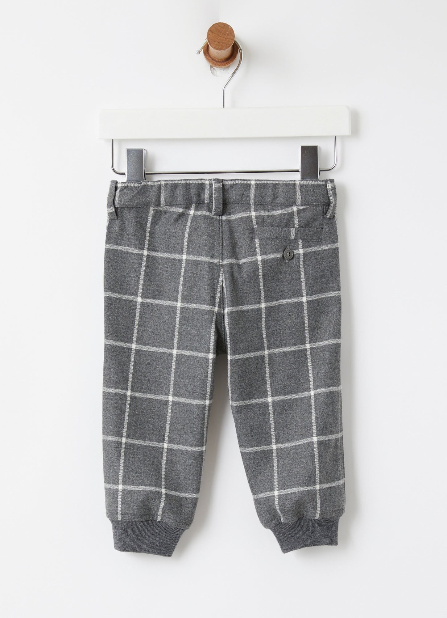 Cuffed Corduroy Trousers | Milk