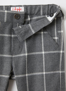 Cuffed Corduroy Trousers | Milk