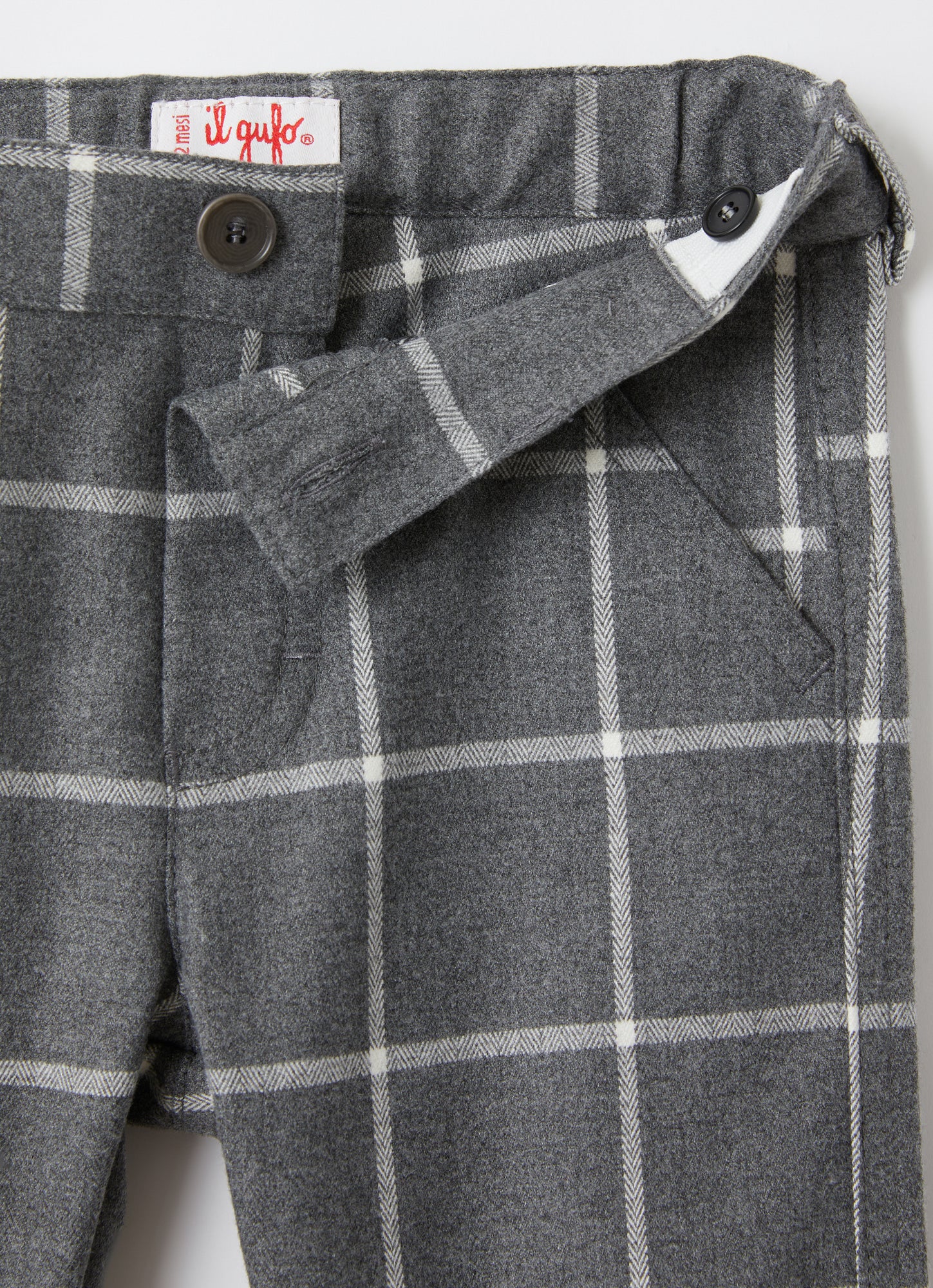 Cuffed Corduroy Trousers | Milk