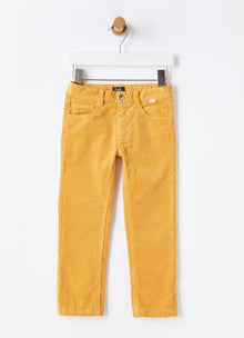 Regular Fit Corduroy Trousers | Amber