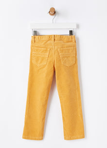 Regular Fit Corduroy Trousers | Amber