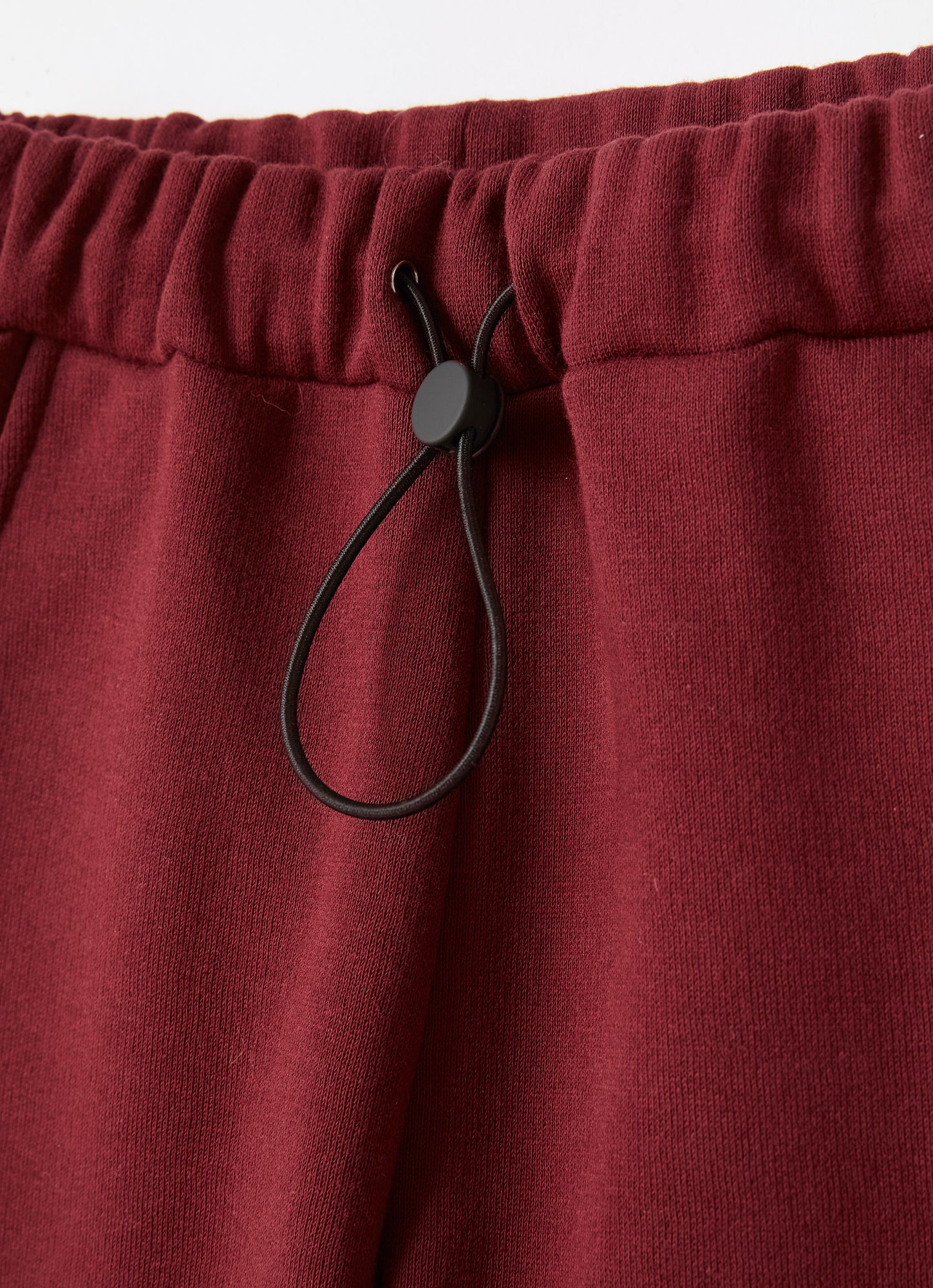 Brushed Fleece Joggers | Burgundy