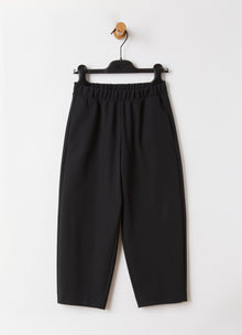 Carrot Fit Sensitive Fabrics Trousers | Black