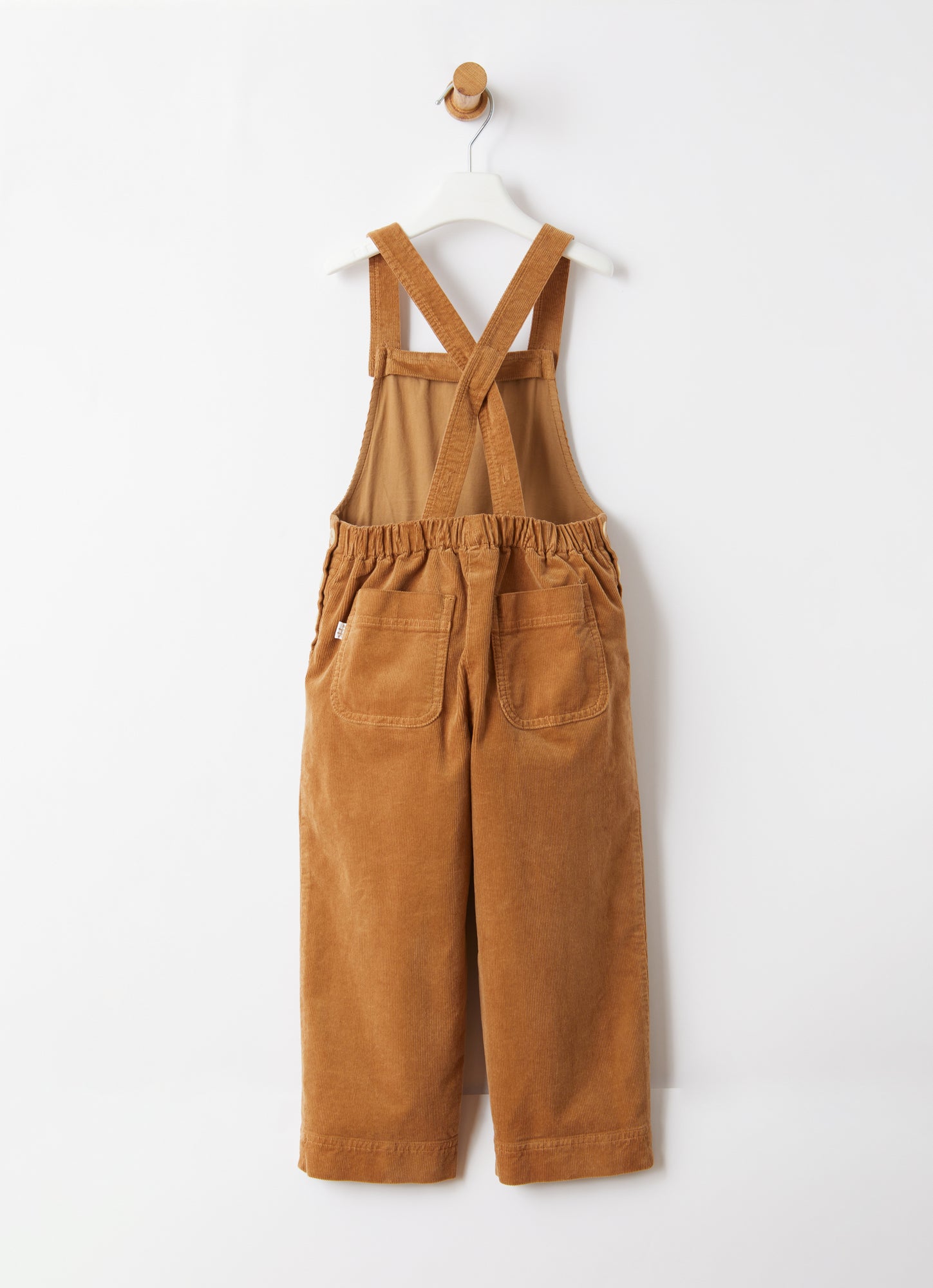 Corduroy Dungarees | Beaver Brown
