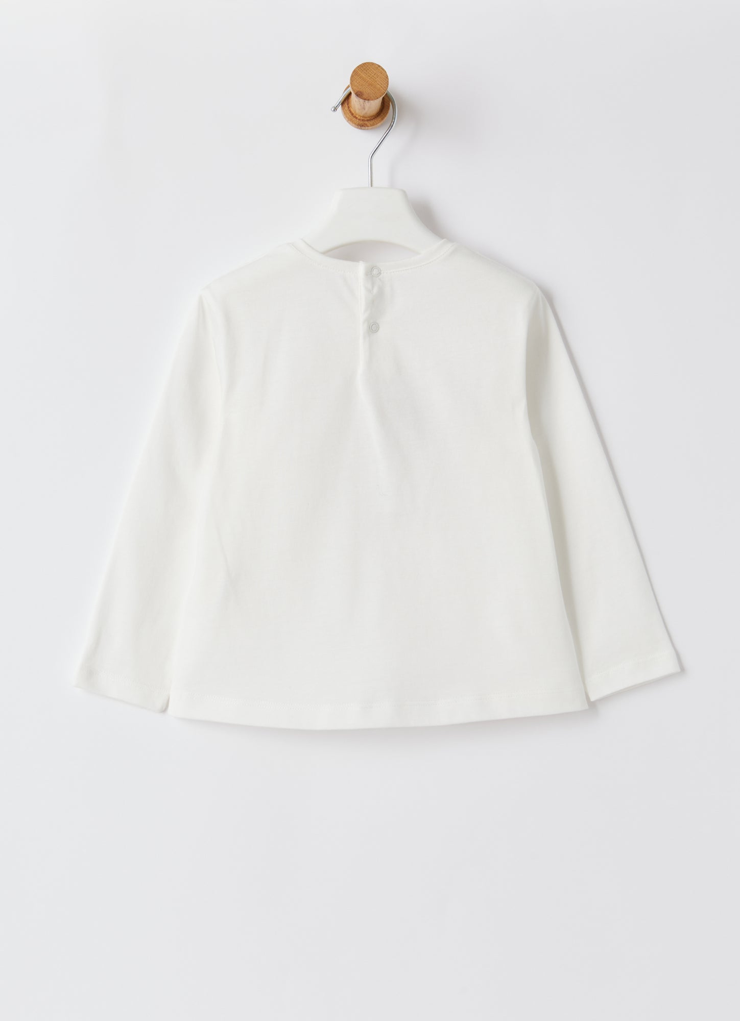 Ballerina Print Jersey Top | Latte/Rosa Glassa