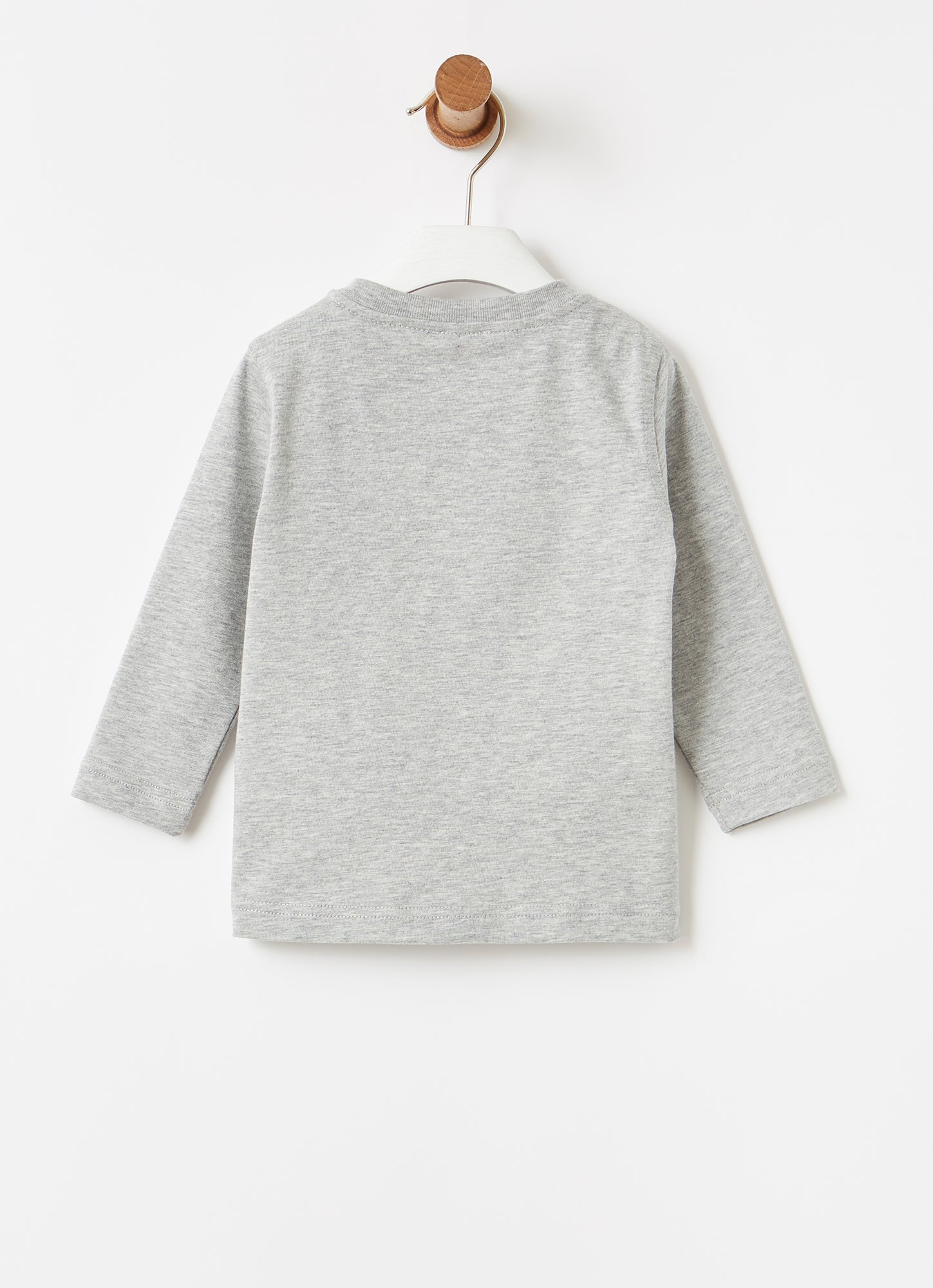 Jersey Top | Grigio/Pergamena
