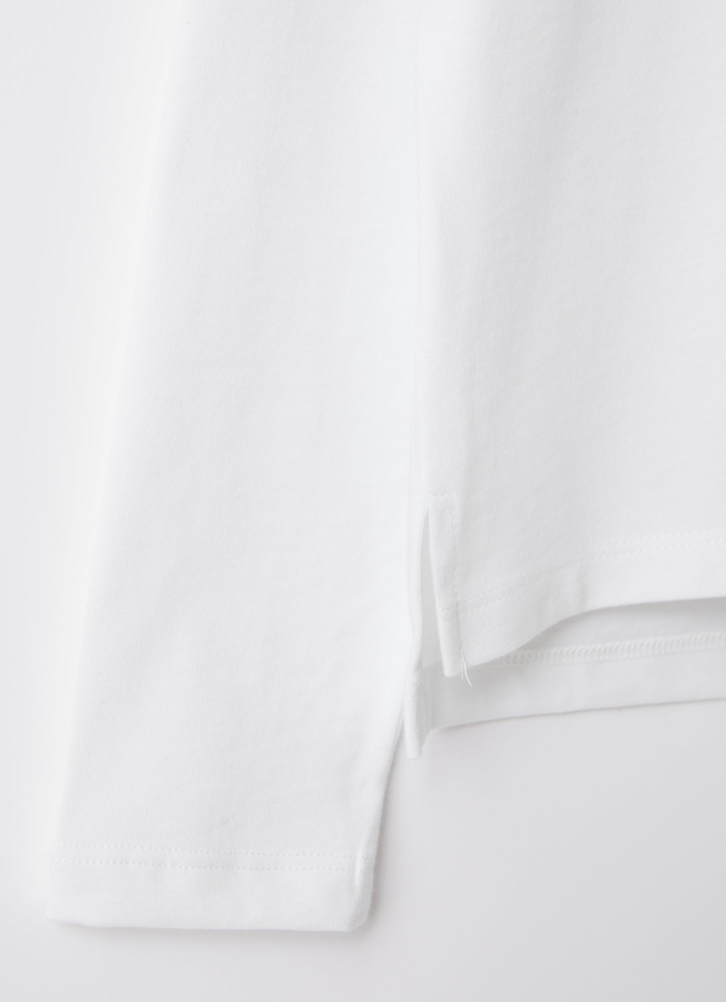 Taped Logo Boxy T-Shirt | Snow White