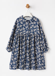 Floral Print Dress | Blue