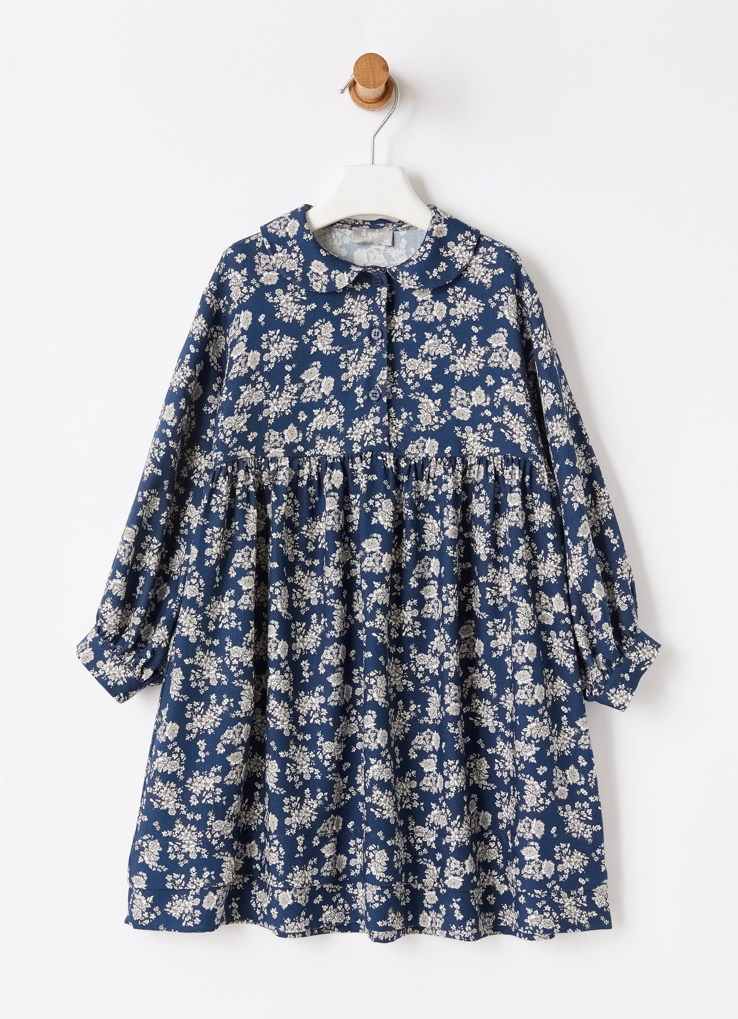 Floral Print Dress | Blue