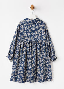 Floral Print Dress | Blue